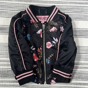 Urban Republic bomber jacket with floral detail